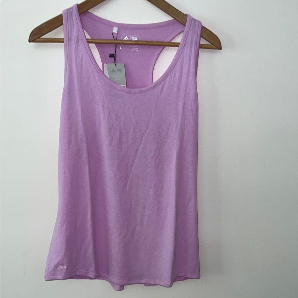NWT Large Adidas Golf Climalite Essentials Women's Layering Tank Top - Orchid